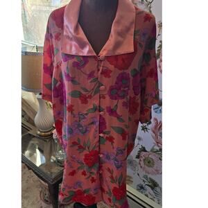 Vintage Victoria's Secret 'Gold Label" Floral Nightdress